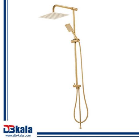 دوش حمام | علم دوش یونیورست ملودی مدل دیبا طلا مات