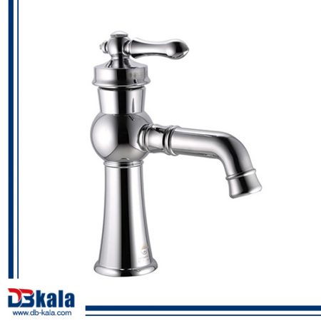 شیر روشویی درخشان مدل آکوا