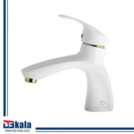 شیر روشویی درخشان مدل بیوتی سفید